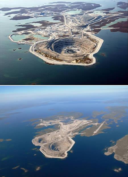 Diamond Mine (Diamantová Baňa) - Diavik, Canada