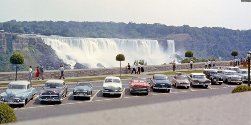 Niagarské vodopády v 1958.